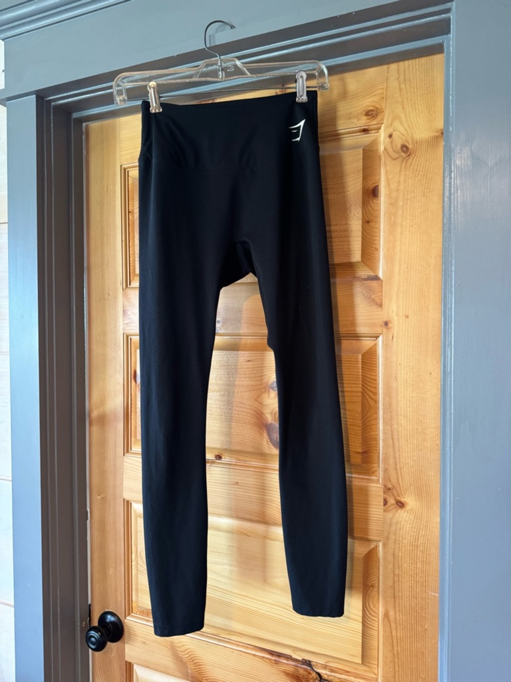 Gymshark Black Seamless Low-Rise Leggings Women’s Size XS*